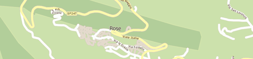 Mappa della impresa art plast di de cicco giovanni  a ROSE