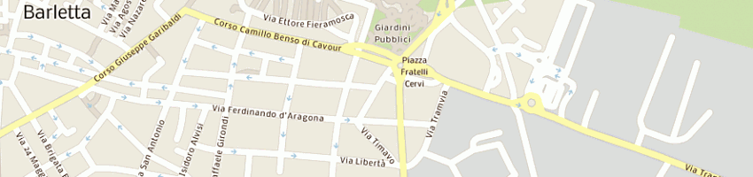 Mappa della impresa scarcelli riccardo a ANDRIA