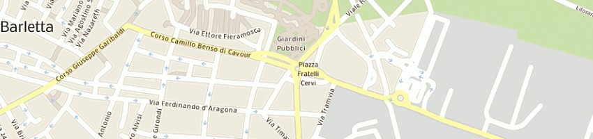 Mappa della impresa dimatex srl a BARLETTA