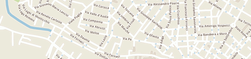Mappa della impresa macelleria santovito a ANDRIA