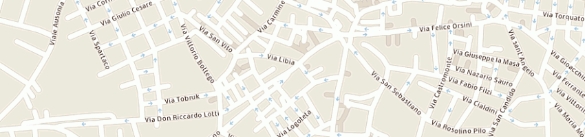 Mappa della impresa pizzeria il ritrovo di sibillano giovanna e c sas a ANDRIA