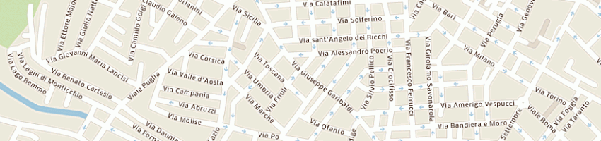 Mappa della impresa mobili doronzo dei flli doronzo r e a snc a BARLETTA