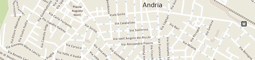 Mappa della impresa chiapperino vincenzo a ANDRIA