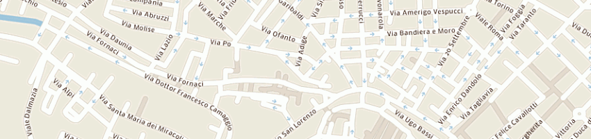 Mappa della impresa istituto maria assunta suore adoratrici preziosissimo sangue a TRANI
