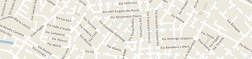 Mappa della impresa manifattura co-gi snc di tota giuseppe e c a ANDRIA