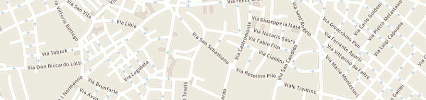 Mappa della impresa ingro sud cona di coratella v e c snc a ANDRIA