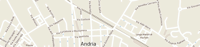 Mappa della impresa pubblisugar sas di suriano donato salvatore e c a ANDRIA