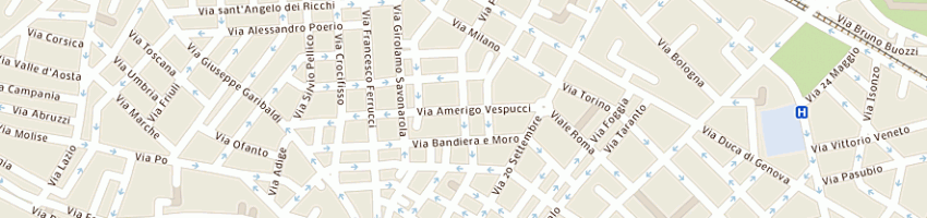 Mappa della impresa sei srl - sistemi energetici integrati a ANDRIA