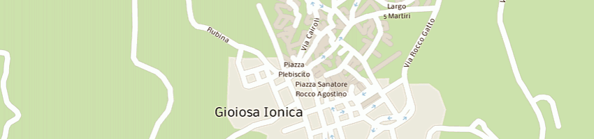 Mappa della impresa piscionieri fratelli  a GIOIOSA IONICA