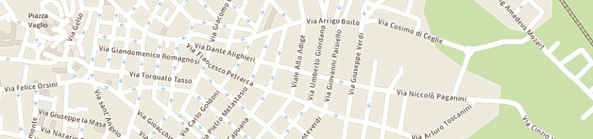 Mappa della impresa poste italiane - ufficio postale di andria 002 a ANDRIA