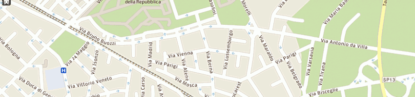 Mappa della impresa alfa costruzioni srl a ANDRIA