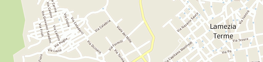 Mappa della impresa talarico antonio a LAMEZIA TERME
