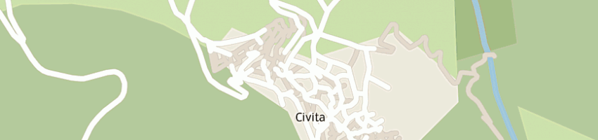 Mappa della impresa albergo-ostello gran canyon a CIVITA