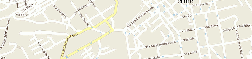 Mappa della impresa casan - pneumatici di pullano vincenzina  societa' in accomandi- ta semplice a CATANZARO