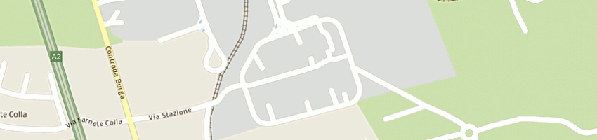 Mappa della impresa gaglianese aurelio snc  a MANGONE