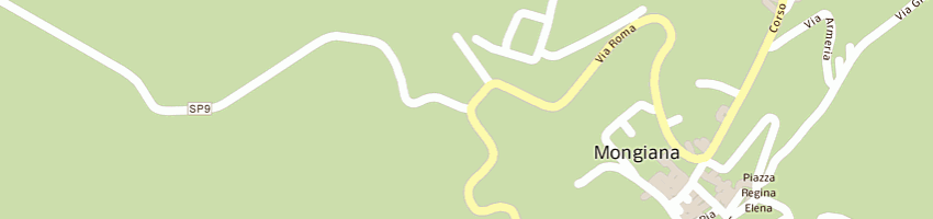 Mappa della impresa poste italiane  a MONGIANA