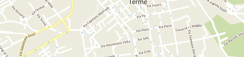 Mappa della impresa space music di mattana luciana  a LAMEZIA TERME