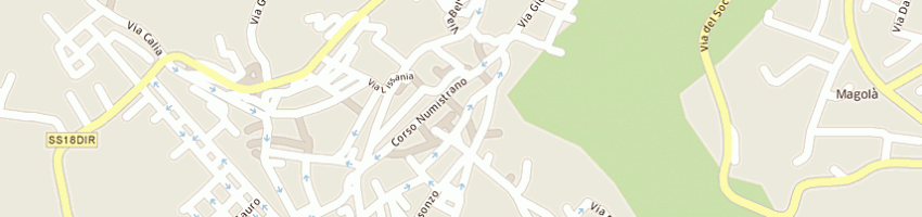 Mappa della impresa feroleto gerardo a LAMEZIA TERME