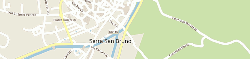 Mappa della impresa papasodaro cesare a SERRA SAN BRUNO