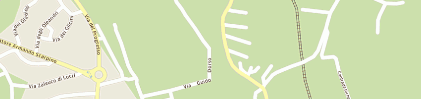 Mappa della impresa le stagioni srl a LAMEZIA TERME