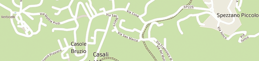 Mappa della impresa presilfodera di muraca r e fsdf a CASOLE BRUZIO