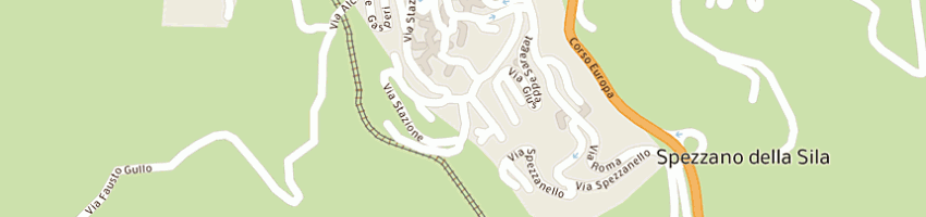 Mappa della impresa d'amico hotels - di d'amico rodolfo e c sas a SPEZZANO DELLA SILA