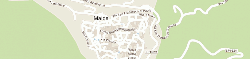 Mappa della impresa gallo cantafio franco a MAIDA