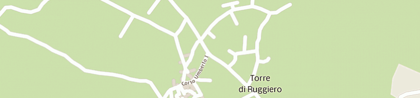 Mappa della impresa municipio  a TORRE DI RUGGIERO