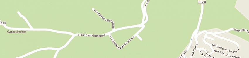 Mappa della impresa p5 mobili (snc)  a FEROLETO ANTICO