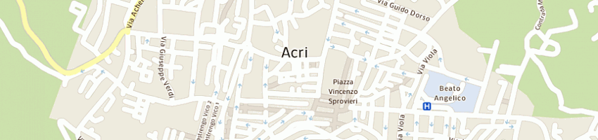 Mappa della impresa armonie d'argento di gagliardi sabina a ACRI