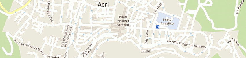 Mappa della impresa LAVANDERIA LA PERLA DI GUIDO CRISTINA