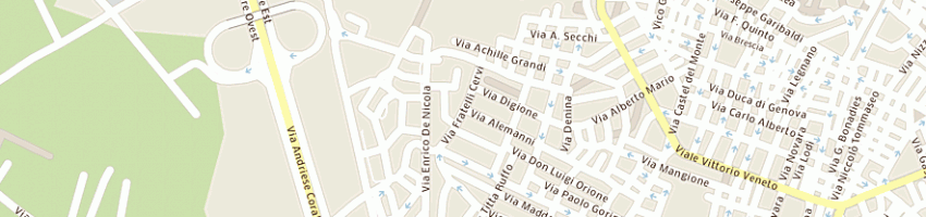 Mappa della impresa gevi snc di lastella v e petrizzelli dle a CORATO