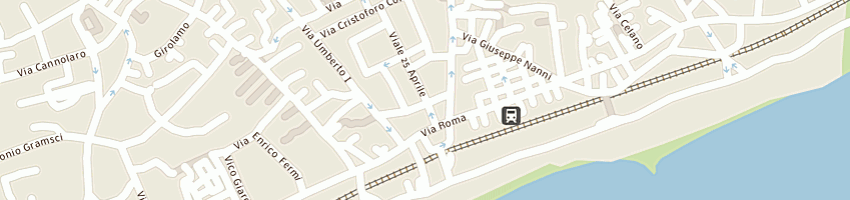 Mappa della impresa comune di roccella jonica  a ROCCELLA IONICA
