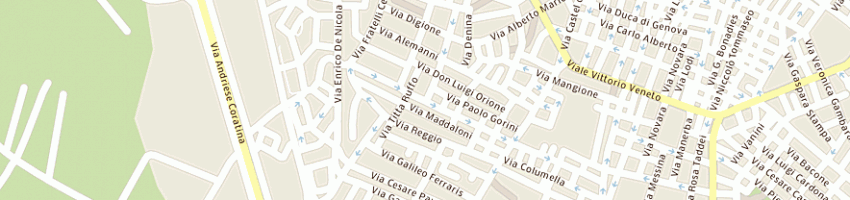 Mappa della impresa d'oria raffaele a CORATO