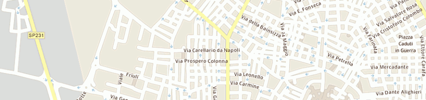 Mappa della impresa maggiulli giovanni a CORATO