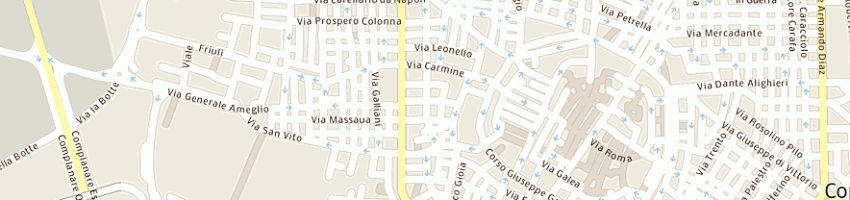 Mappa della impresa de toma tommaso a CORATO