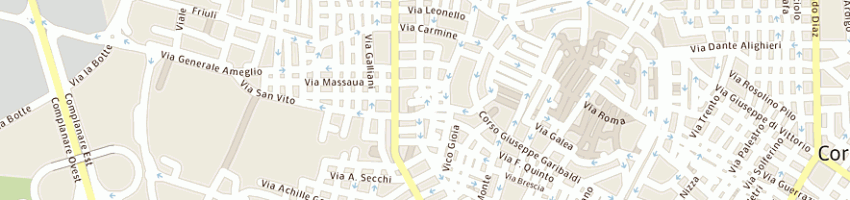 Mappa della impresa balducci giuseppe a CORATO