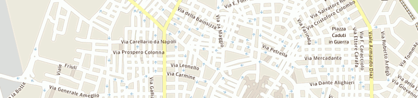 Mappa della impresa i monelli srl a CORATO