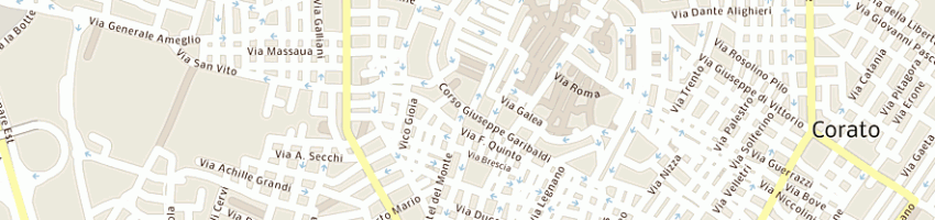 Mappa della impresa adduci giuseppe sas di adduci michele e c a CORATO