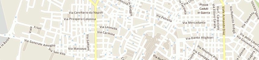 Mappa della impresa farmacia casalino dr giuseppina a CORATO