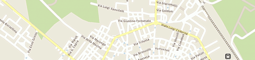 Mappa della impresa isomer scn di tandoi vito e c a CORATO