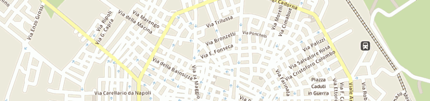Mappa della impresa bucci lucia a CORATO