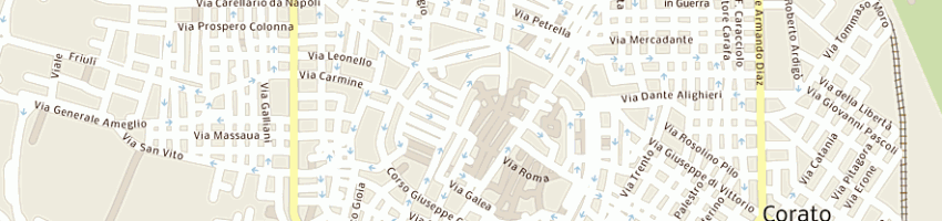 Mappa della impresa plurimark srl a CORATO