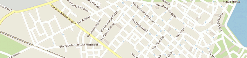 Mappa della impresa zecchillo francesco a TRANI