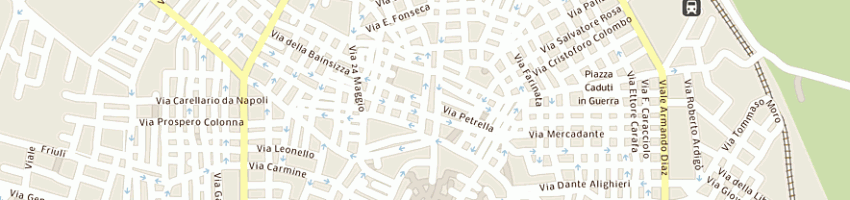 Mappa della impresa hermes abbigliamento di caricati gaetano a CORATO