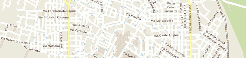 Mappa della impresa saragaglia vito a CORATO