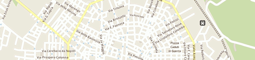 Mappa della impresa grafos di strippoli aldo a CORATO