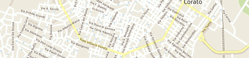 Mappa della impresa d'introno benedetto a CORATO