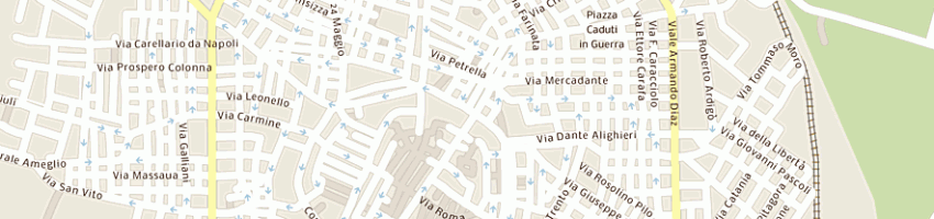 Mappa della impresa linea piu' srl a CORATO
