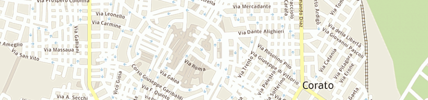 Mappa della impresa ieva ida a CORATO